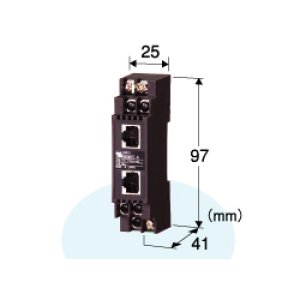 画像: Ethernet用避雷器（イーサネット用）